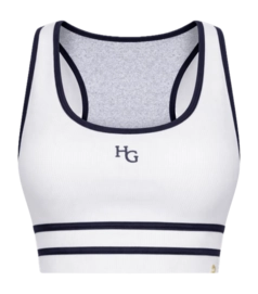 Sport BH House of Gravity Women Gravity Bra White Rib X Blue