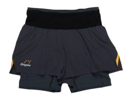Sportbroek Bergans Women Y LightLine Fast 5 Inch Dark Shadow Grey Regular Fit