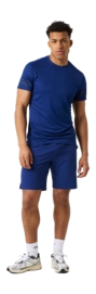 Sportbroek Björn Borg Men Borg Athletic 9 Inch Blue Depths
