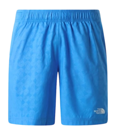 Sportbroek The North Face Men 24/7 Pentadome Embossed 7 Inch Shorts Marina Blue Regular Fit