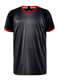 Sportshirt Craft Kids Progress 2.0 Graphic Jersey Black/Bright Red