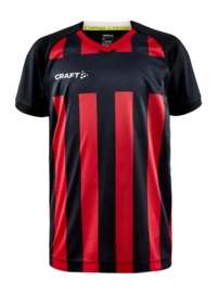 Sportshirt Craft Kids Progress 2.0 Stripe Jersey Black/Bright Red