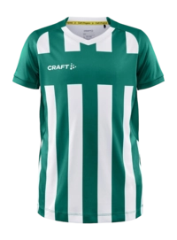 Sportshirt Craft Kids Progress 2.0 Stripe Jersey Team Green/White