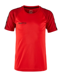 Sportshirt Craft Kids Squad Go Contrast Jersey Bright Red