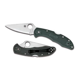 Klappmesser Spyderco SP C11GRE Delica4 PE ZDP Grün