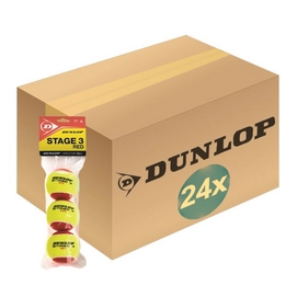 Balles de Tennis Dunlop Stage 3 Redunlop 3 Polybag (Carton 24x3)