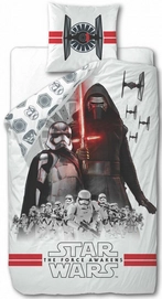 Dekbedovertrek Star Wars The Force Awakens White Katoen