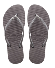 Slipper Dames Havaianas Slim Crystal Glamour Sw Steel Grey
