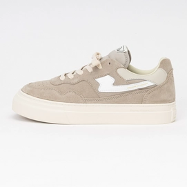 Stepney Workers Club Men Pearl S-Strike Suede Light Grey White