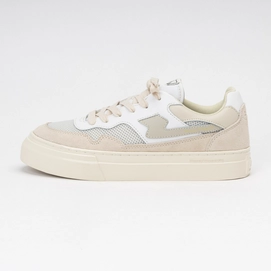 Stepney Workers Club Men Pearl S-Strike Suede Mix Ecru Putty