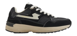 Stepney Workers Club Men Amiel S-Strike Suede Mix Black II
