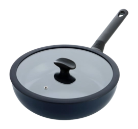 Stoofpan BK Enjoy Met Keramische Antikleeflaag Met Deksel 28 cm