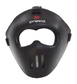 Strafcornermasker Brabo Face Mask Black - Junior