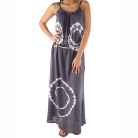 Strandkleid Pure Kenya Batik Long Dress Gray