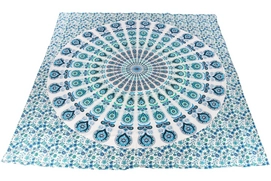 Strandlaken Pure Kenya Gypsie Square Turquoise Fantasie Island