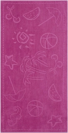 Strandtuch Seahorse Pink