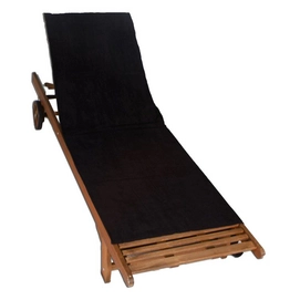 Strandtuch Ebene Schwarz