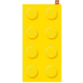 Strandtuch Lego Stein Gelb