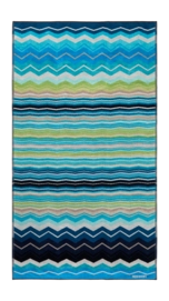 Strandlaken Missoni Hugo Turquoise Multicolor (100 x 180 cm)