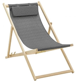 Strandstoel Madison Check Grey