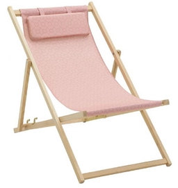 Strandstoel Madison Check Pink