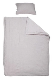 Dekbedovertrek Passion For Linen Remy Light Grey Linnen