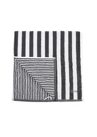 Handtuch S Oliver Bath Stripes Dunkelgrau (3er Set)