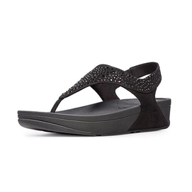 Slipper Dames FitFlop Suisei™ Black