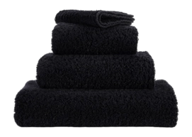 Hand Towel Abyss & Habidecor Super Pile Black (55 x 100 cm)