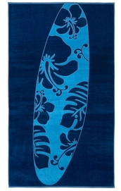 Strandtuch JMA Surfboard Blue