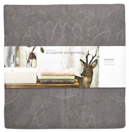 Serviette de toilettes Susanne Schjerning Gris (50 x 100 cm)