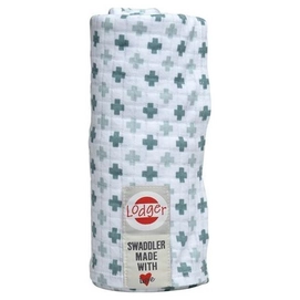 Multidoek Lodger Swaddler Hydrofiel Scandinavian Print Bali Iced