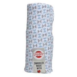 Multidoek Lodger Swaddler Hydrofiel Scandinavian Print Silvercreek Mist