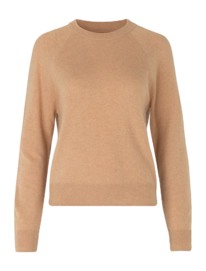 Sweater Samsoe Samsoe Boston O-Neck Khaki Women-XS
