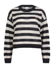 Sweater Dante6 Women Ariama Striped Black/Cream