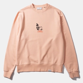 Sweatshirt Edmmond Studios Men Cosmic Pleasures Plain Pink