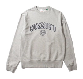 Sweatshirt Edmmond Studios Stamp Men Plain Grey Melange-S