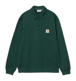 Pull Carhartt WIP Unisexe Polo Dark Fir