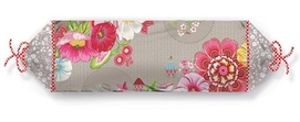 Sierkussen Pip Studio Swinging Flowers Khaki Katoen (22 x 70 cm)