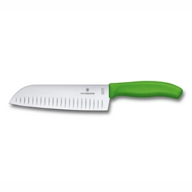 Santoku Knife Victorinox Swiss Classic Green