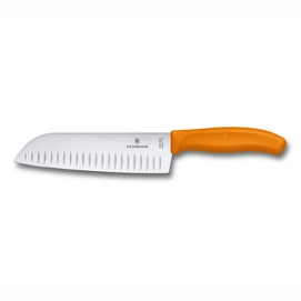 Couteau Santoku Victorinox Swiss Classic Orange