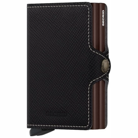 Portemonnaie Secrid Twinwallet Saffiano Brown