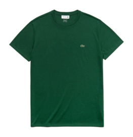 T-Shirt Lacoste Mens TH6709 Crew Neck Green