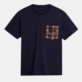 T-Shirt Napapijri x Liberty Men Candolle B2k Blue Eclipse-S