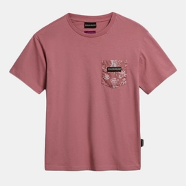 T-Shirt Napapijri x Liberty Women Candolle PB1 Pink Lulu '23-XL
