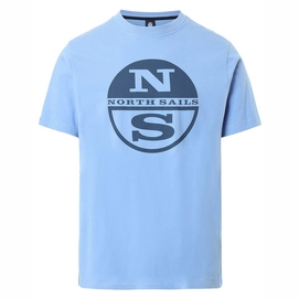 T-Shirt North Sails SS T-Shirt With Graphic Herren Cornflower Blue-L