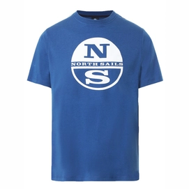 T-Shirt North Sails Men SS T-Shirt With Graphic Ocean Blue-XXL