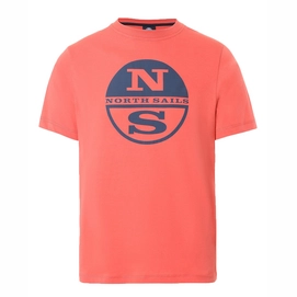 T-Shirt North Sails Men SS T-Shirt With Graphic Spiced Coral