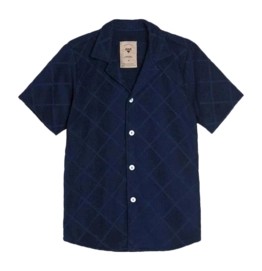 T-Shirt OAS Homme Terry Navy Square-L