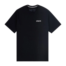 T-Shirt Patagonia Men P6 Logo Responsibili Tee Black
